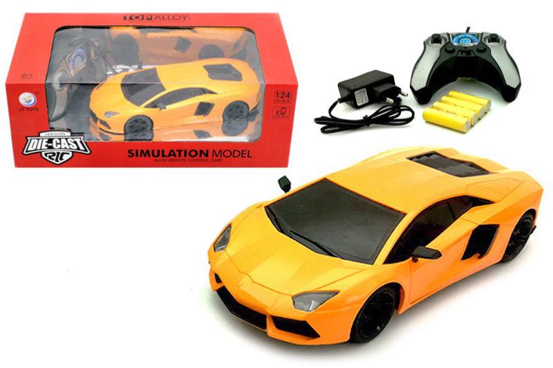 Машинка на радиоуправлении YG Toys Lamborghini Желтый (JT039)