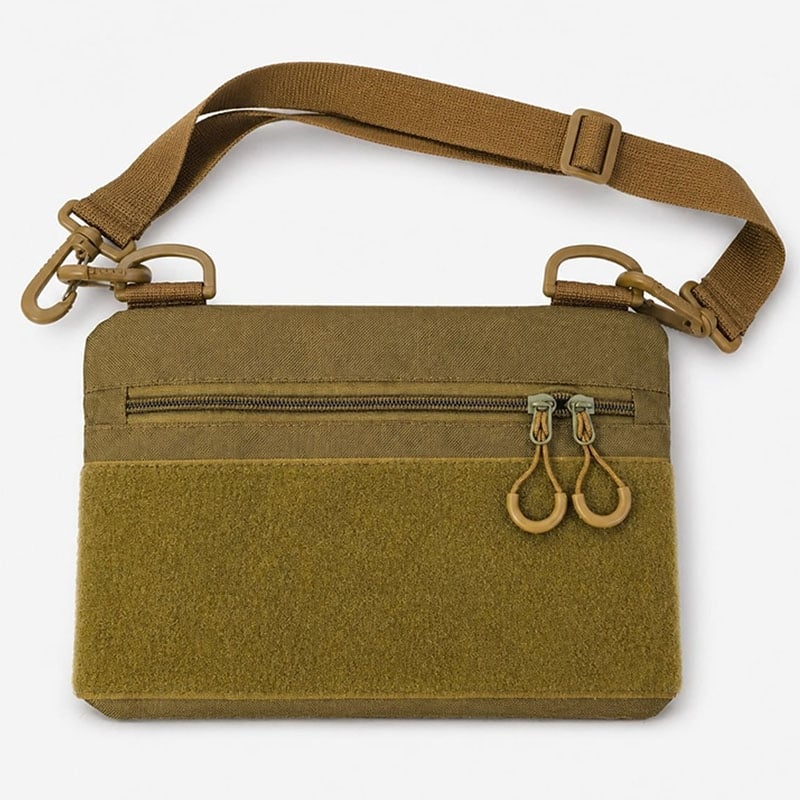 Сумка мужская Cordura 1756 coyote через плечо патч-панель
