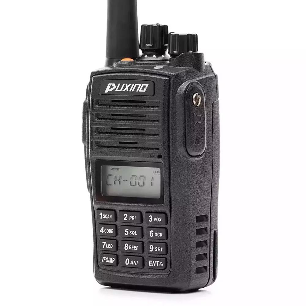 Рація Puxing PX-568 UHF IP67 55х115х35 мм Чорний - фото 6