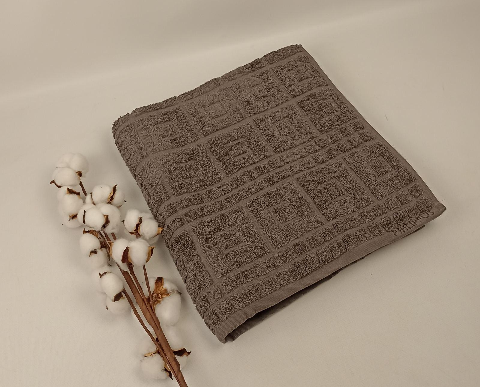 Полотенце Philippus Delux Cotton Cakarta Е994 70х140 см Антрацит (CN37491)