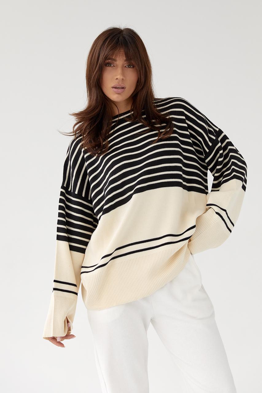 Кофта oversize L Бежевый (9442737)