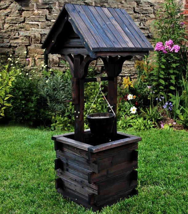 Криниця декоративна із дерева Албіон Венге (КОС-003212)