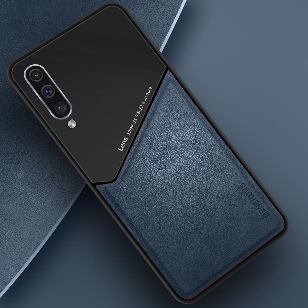 Комбинированный чехол Generous на Samsung Galaxy A50 A505 Blue (20009-28)