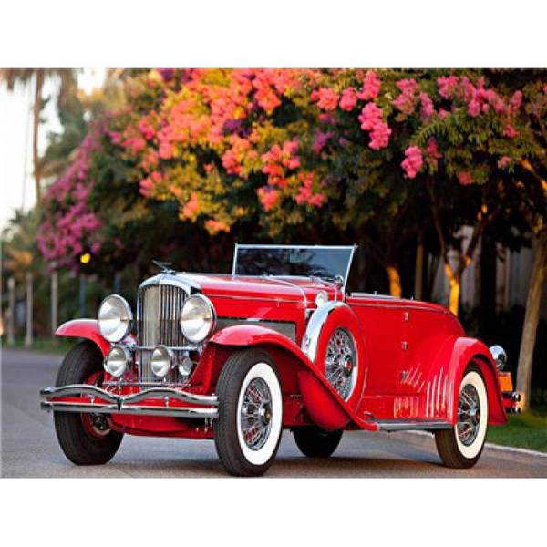 Алмазна мозаїка за номерами Josef Otten Ретро авто полотно на рамі 40x50 см (MTT-192027)