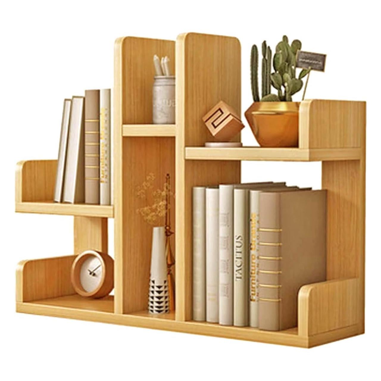 Полка книжная настольная из дерева Бразианто Карри (КПА-025903)