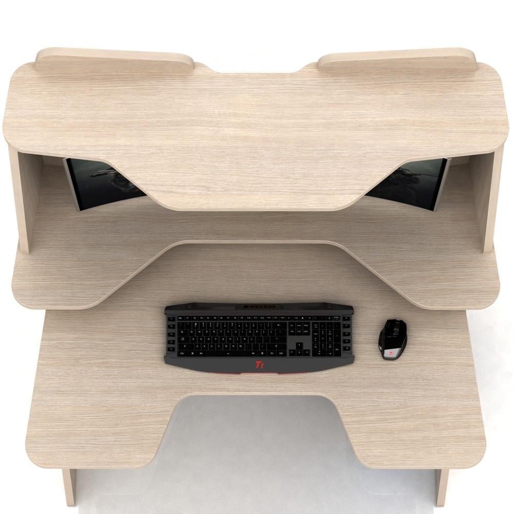 Геймерский стол ХGamer BIG RAPTOR 1600x800 мм Дуб ванге (ГСXGBR)