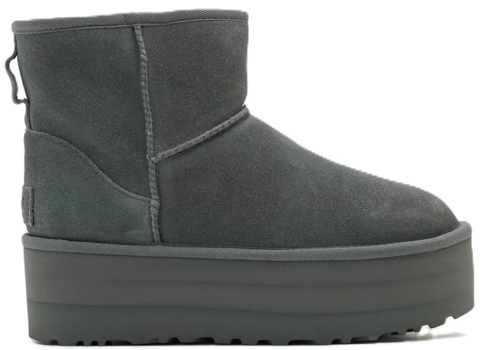 Уггі жіночі UGG Ankle Boots Grey р. 38 Сірий (28139)