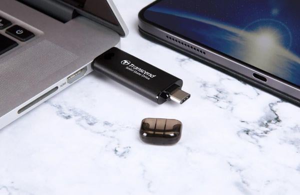SSD-накопитель Transcend ESD310 1Tb USB 3,2/USB Type-C Black (TS1TESD310C) - фото 2