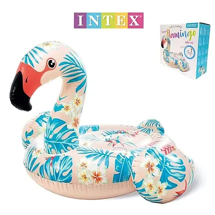 Надувной круг Intex 57559 Фламинго одноместный (14898026) - фото 2 Надувной круг Intex 57559 Фламинго одноместный (14898026) - фото 2