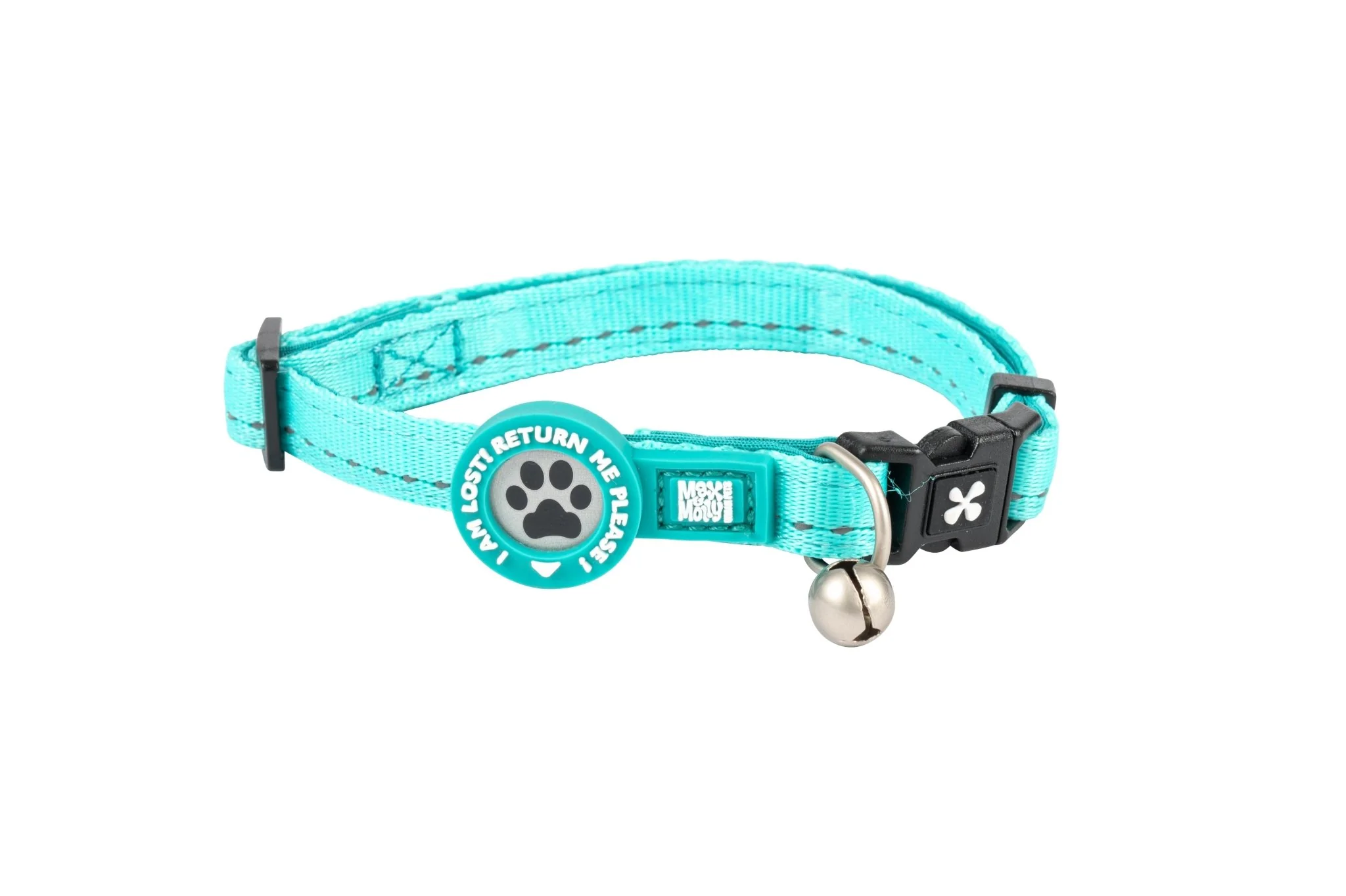Ошейник для кошек Max & Molly Smart ID Cat Collar Matrix 2.0 One Size Turquoise (306021) Ошейник для кошек Max & Molly Smart ID Cat Collar Matrix 2.0 One Size Turquoise (306021)