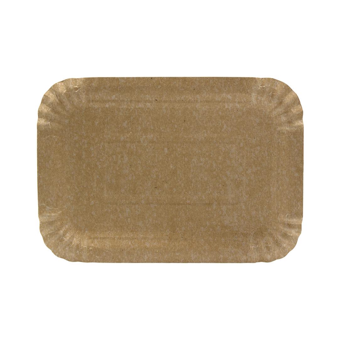 Тарелка крафтовая 20х14 см 50 шт. (50606943359)