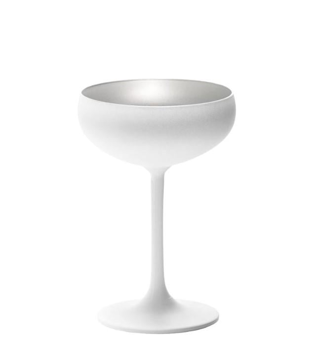 Набор бокалов для шампанского Stölzle Lausitz Elements Silver 230 мл 6 шт. Белый (2738708-1) - фото 1