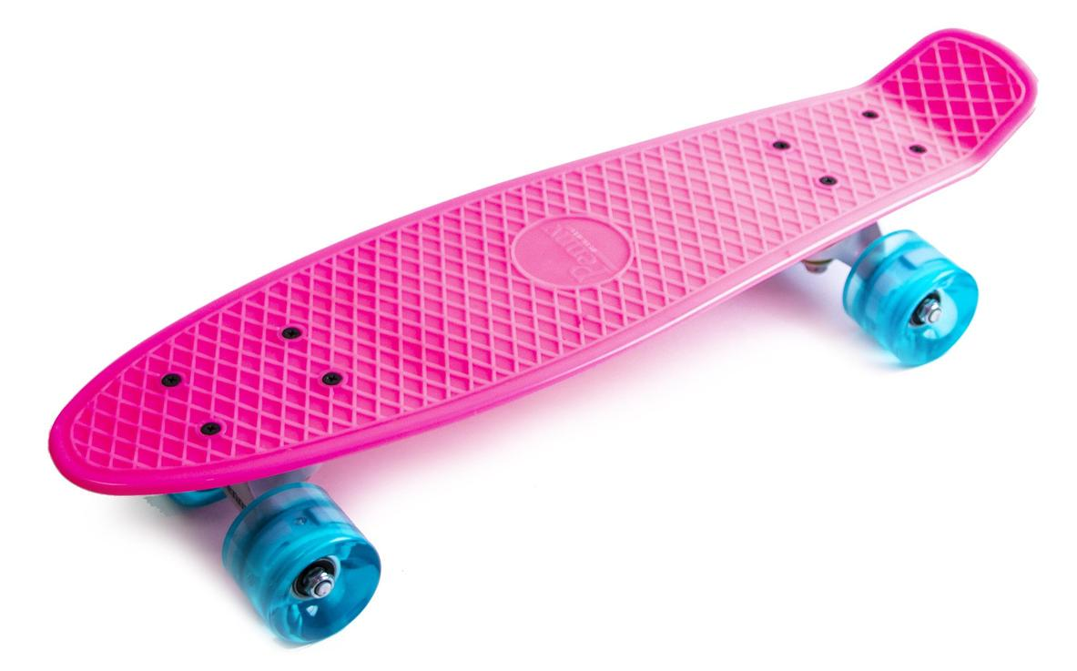 Пенніборд 22" світлові колеса Рожевий (566713973) Пенніборд 22" світлові колеса Рожевий (566713973)