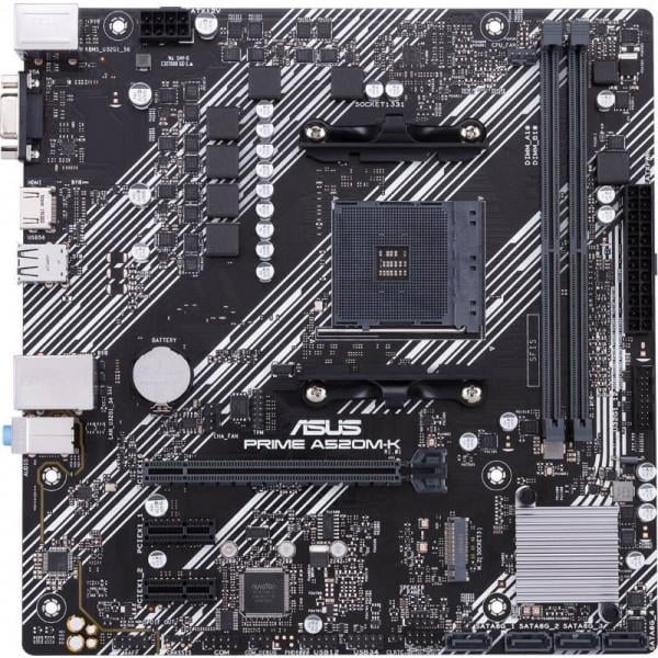 Материнська плата ASUS PRIME A520M-K (90MB1500-M0EAY0) - фото 1