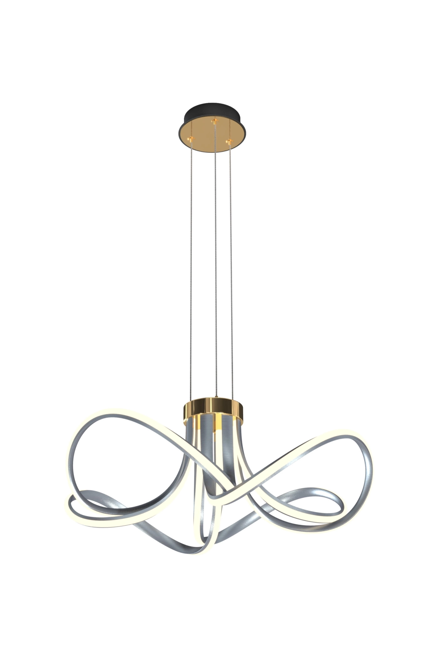 Люстра подвесная ABRO (MD5520-4-3BGBDT)