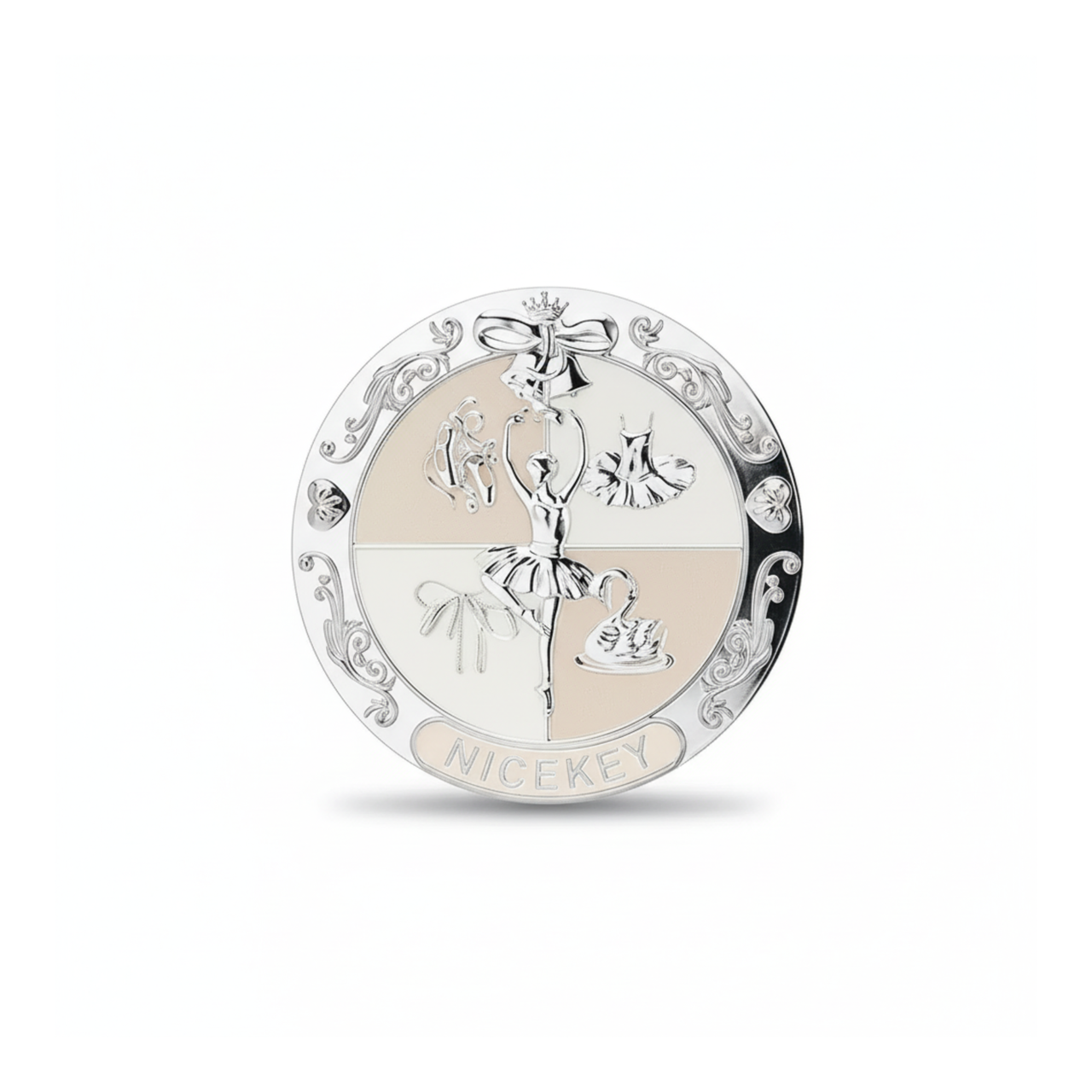 Пудра для лица Nicekey компактная фиксирующая водостойкая с зеркалом 01 Translucent white (2818351366) Пудра для лица Nicekey компактная фиксирующая водостойкая с зеркалом 01 Translucent white (2818351366)