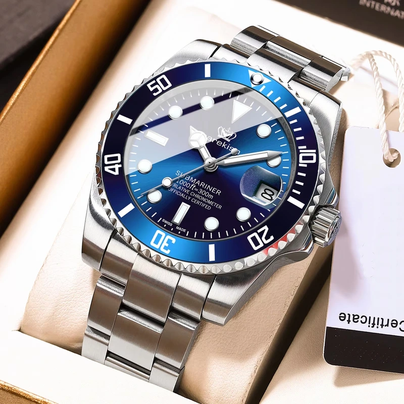 Наручний годинник Hemsut Zurich Carekiso Blue
