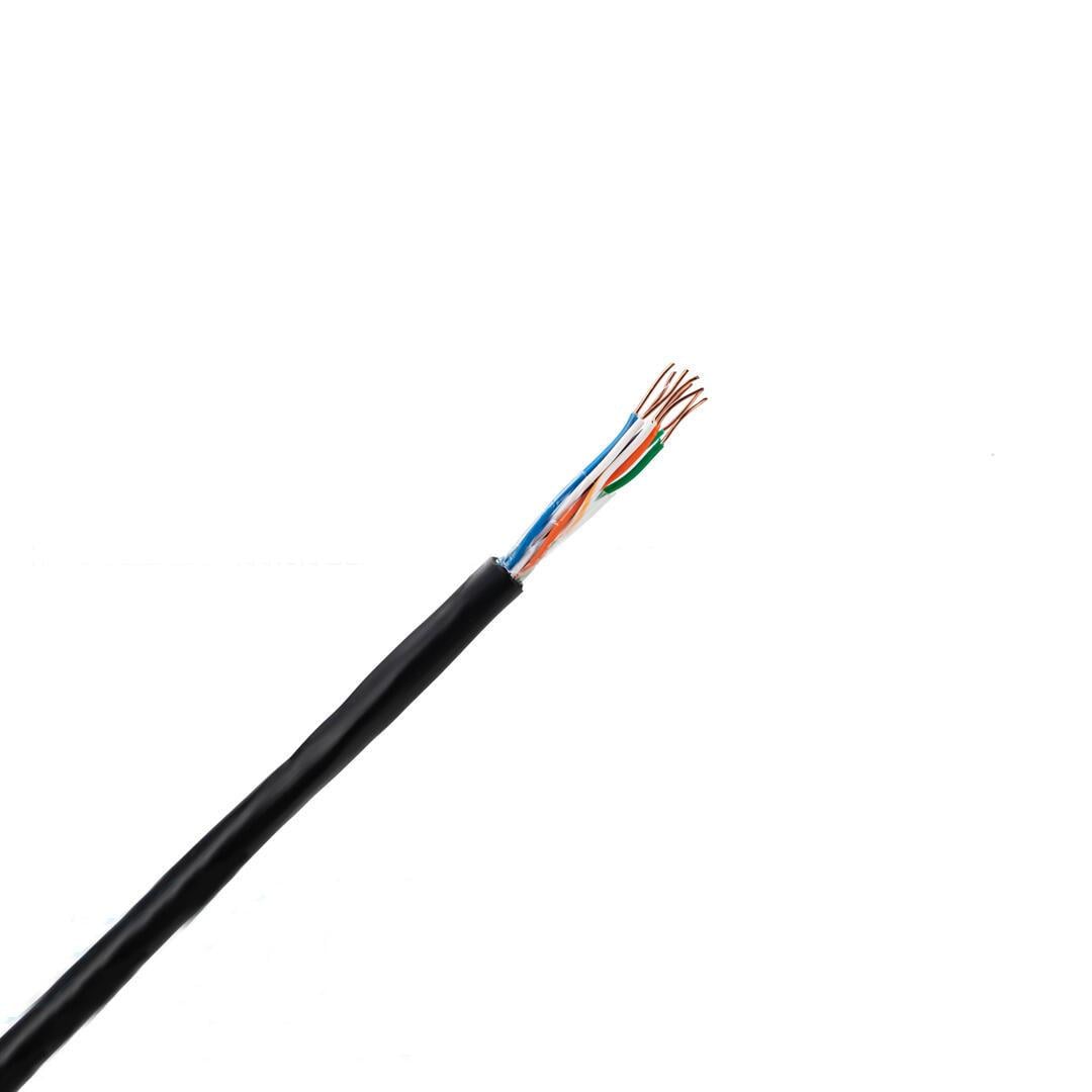Кабель мережевий Одескабель КГПП-ВП 4x2x0.48 U/UTP Cat5e 305 м зовнішній Black (7933129-305)