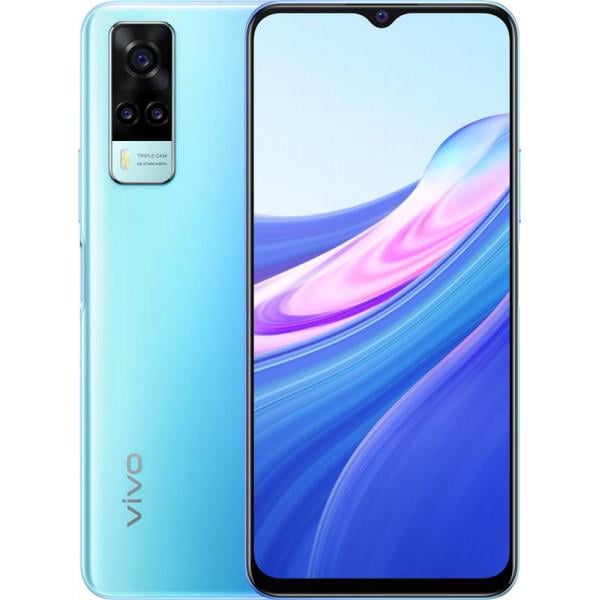 Смартфон ViVo Y31 4/64GB Dual Sim Ocean Blue