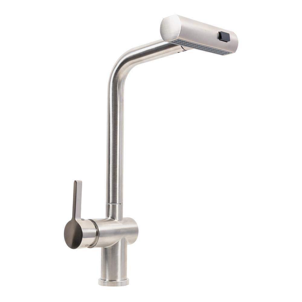 Смеситель кухонный нержавеющая сталь Platinum (IB2013BR)