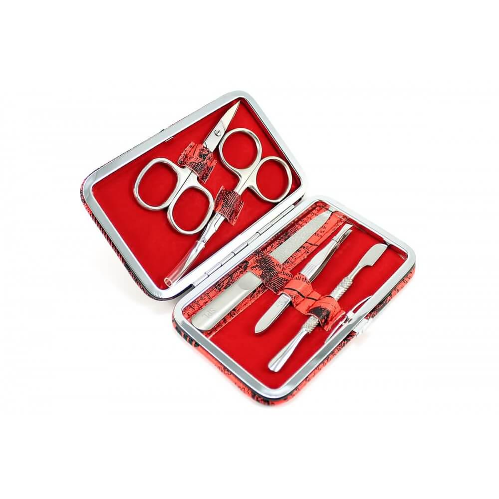 Манікюрний набір SPL Червона газета (77803AC)