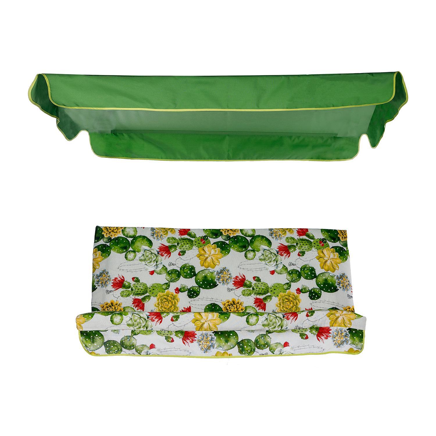 Комплект к качелям Ost-Fran LYON Кактусы ткань/2414 135x105x7 см (3582)