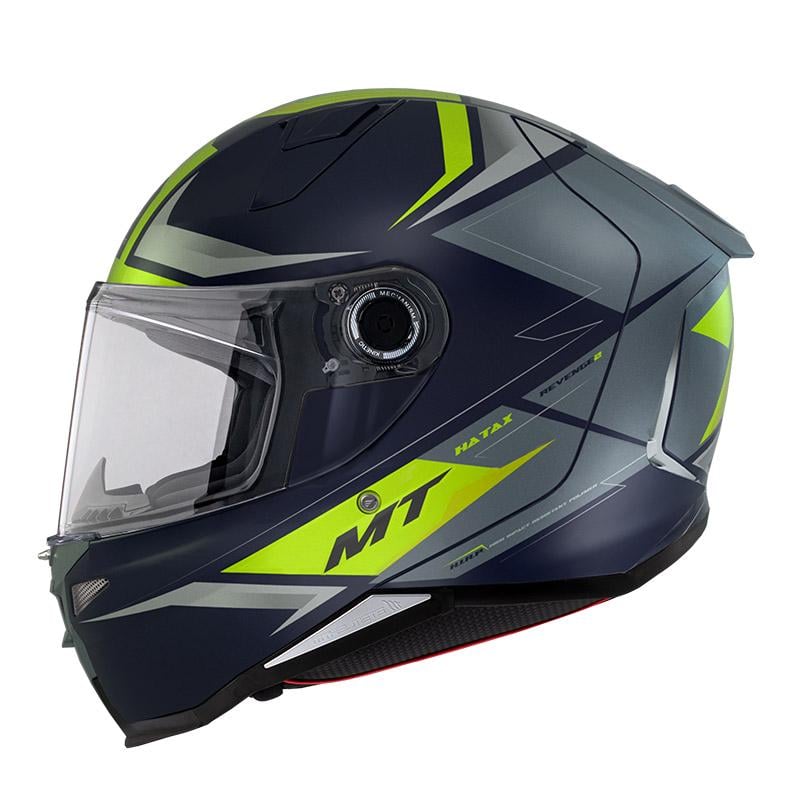 Мотошлем MT HELMETS Revenge 2 S HATAX C3 Matt ECE2206 L (27845) - фото 2