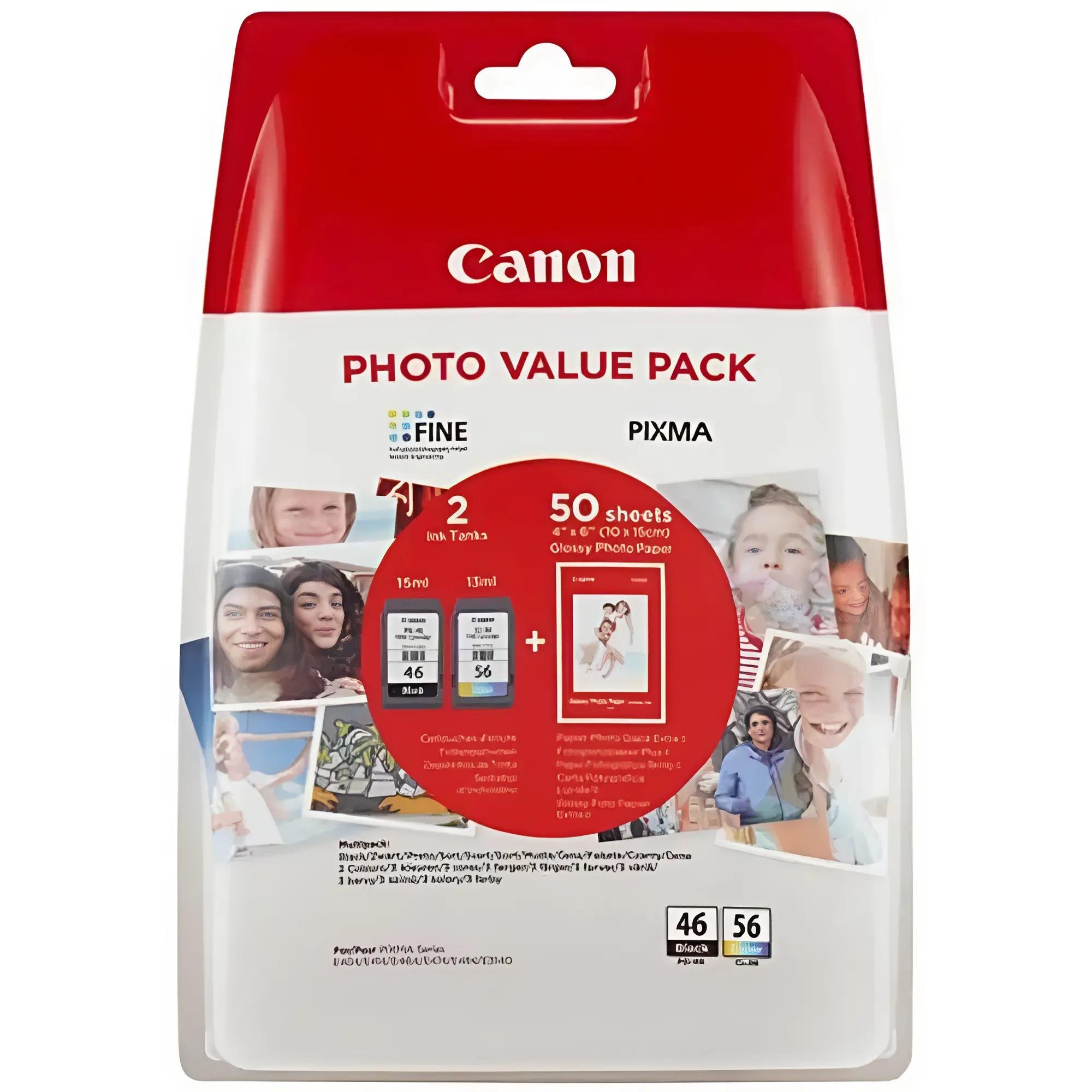 Набір картриджів Canon PG-46/CL-56 PHOTO VALUE Pack (9059B006AA)