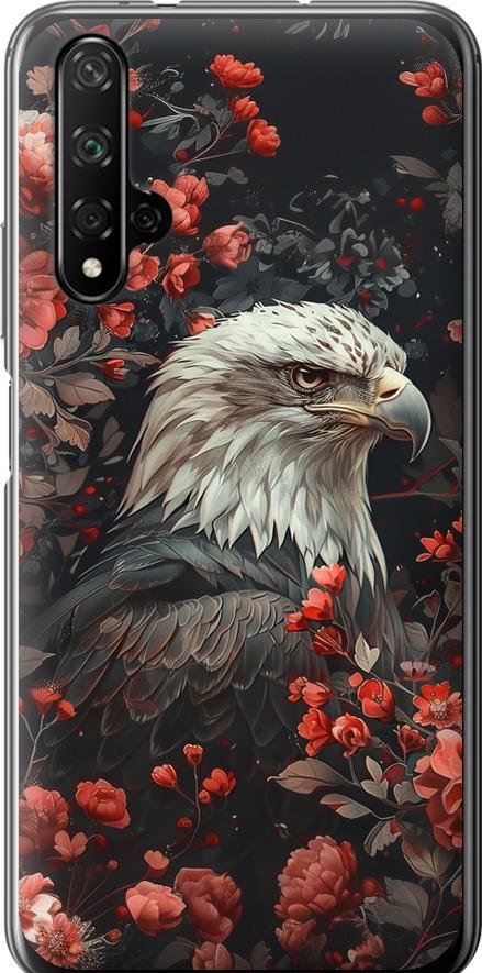 Чехол на Huawei Nova 5T Цветочный страж (6102t-1833-42517)