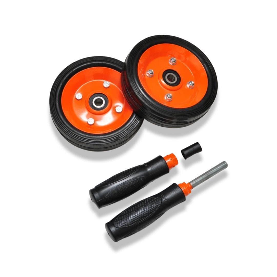 Колесо для преса Gemini Pro GI-1700OR-2 подвійне металеве на підшипнику посилене (14818424) - фото 3 Колесо для преса Gemini Pro GI-1700OR-2 подвійне металеве на підшипнику посилене (14818424) - фото 3