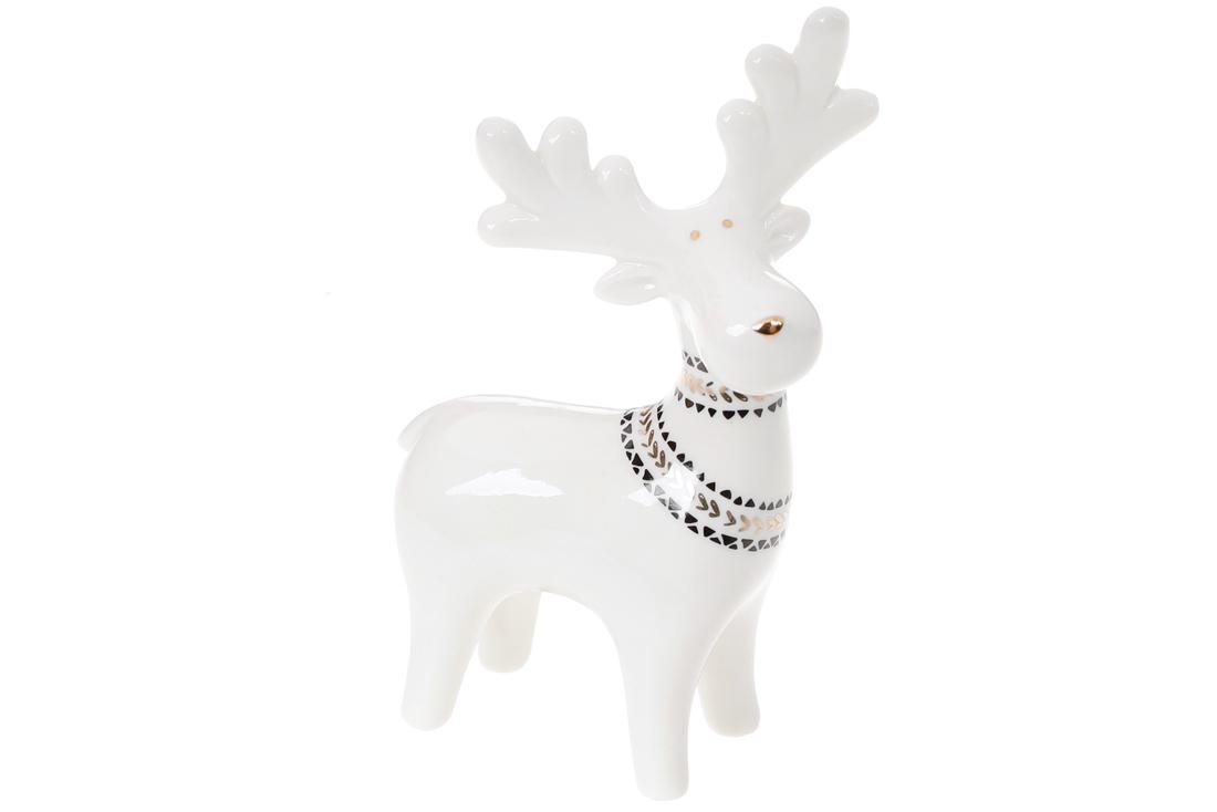 Декоративная фарфоровая статуэтка BonaDi Олень (FG2-301)