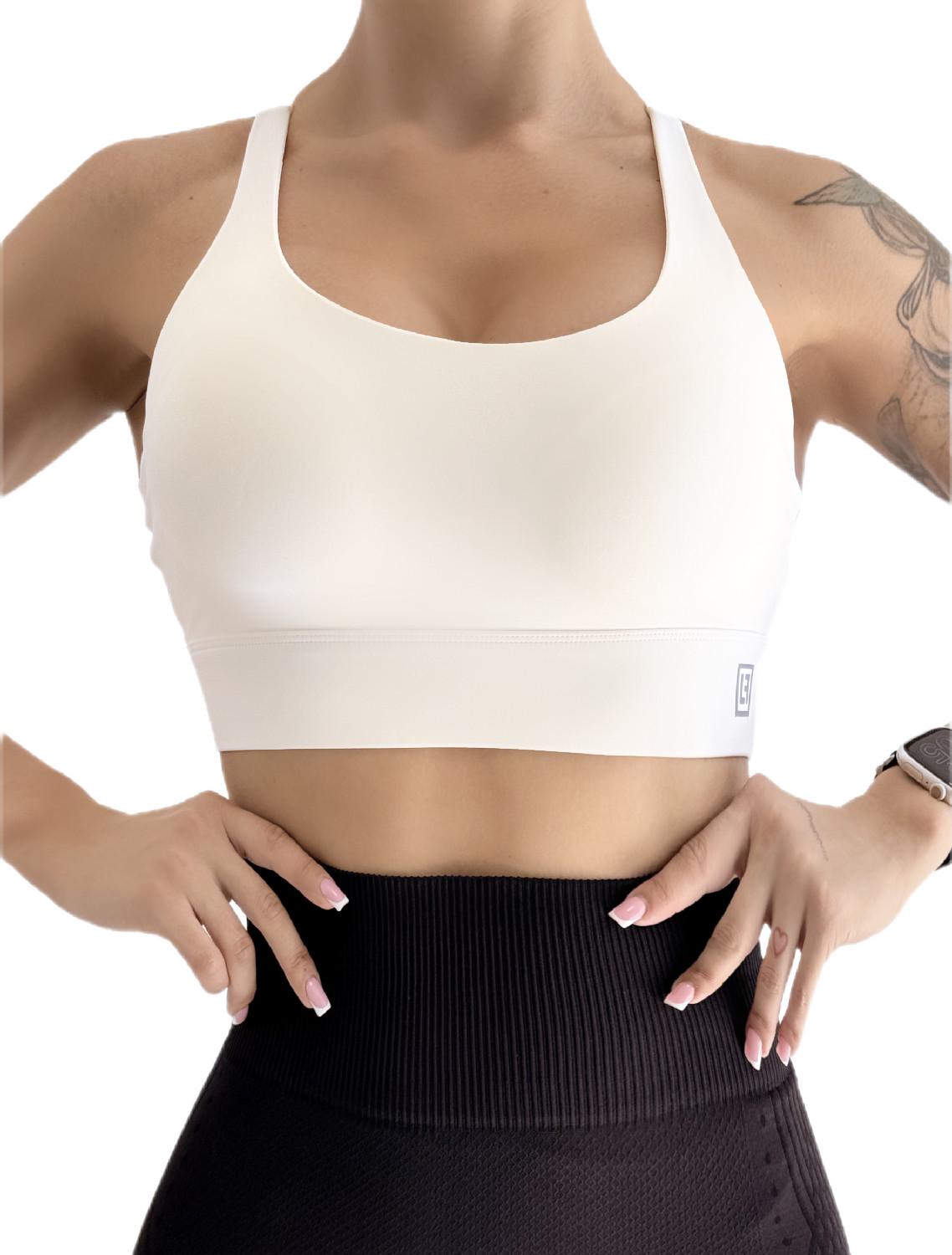 Топ спортивный для фитнеса LILAFIT пуш ап S Белый (LFB000031) Топ спортивный для фитнеса LILAFIT пуш ап S Белый (LFB000031)