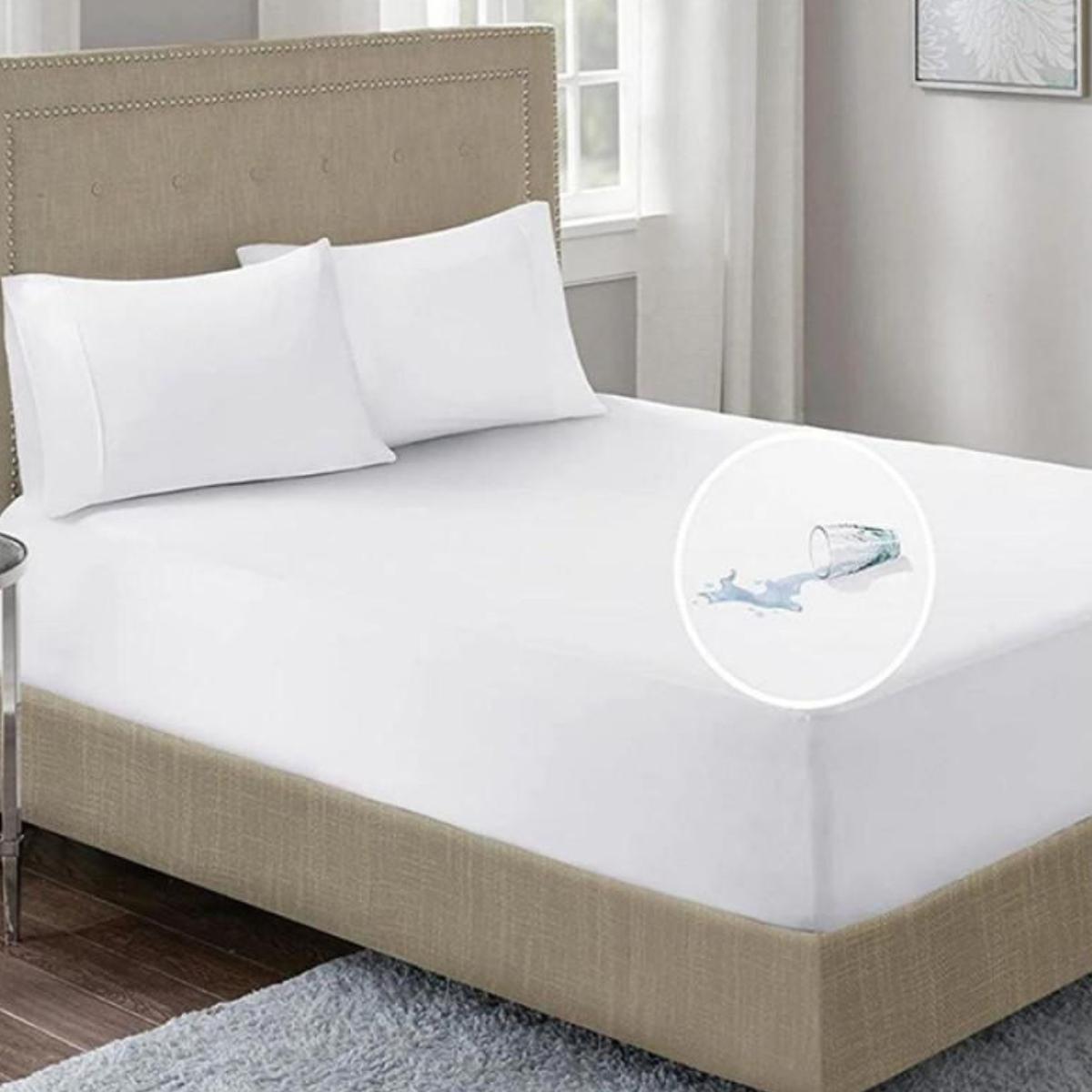Наматрацник непромокаючий Mattress Protector на резинці 180х200х30 см (R94699-180) - фото 3 Наматрацник непромокаючий Mattress Protector на резинці 180х200х30 см (R94699-180) - фото 3