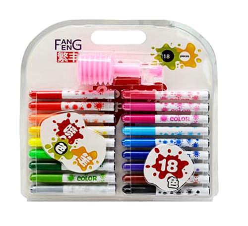 Фломастери Stenson Spray Pen ST02419 18 кольорів (40d3f2b7)