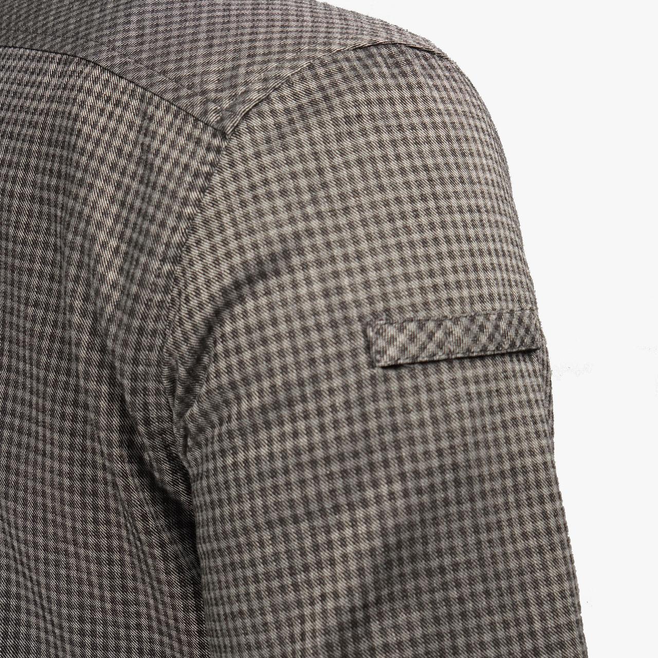 Сорочка UATAC Plaid в клітинку L Сірий (2745852107) - фото 7 Сорочка UATAC Plaid в клітинку L Сірий (2745852107) - фото 7