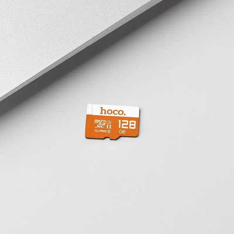 Карта пам'яті MicroSD Hoco TF high speed memory card 128 Гб Orange (602129) - фото 2