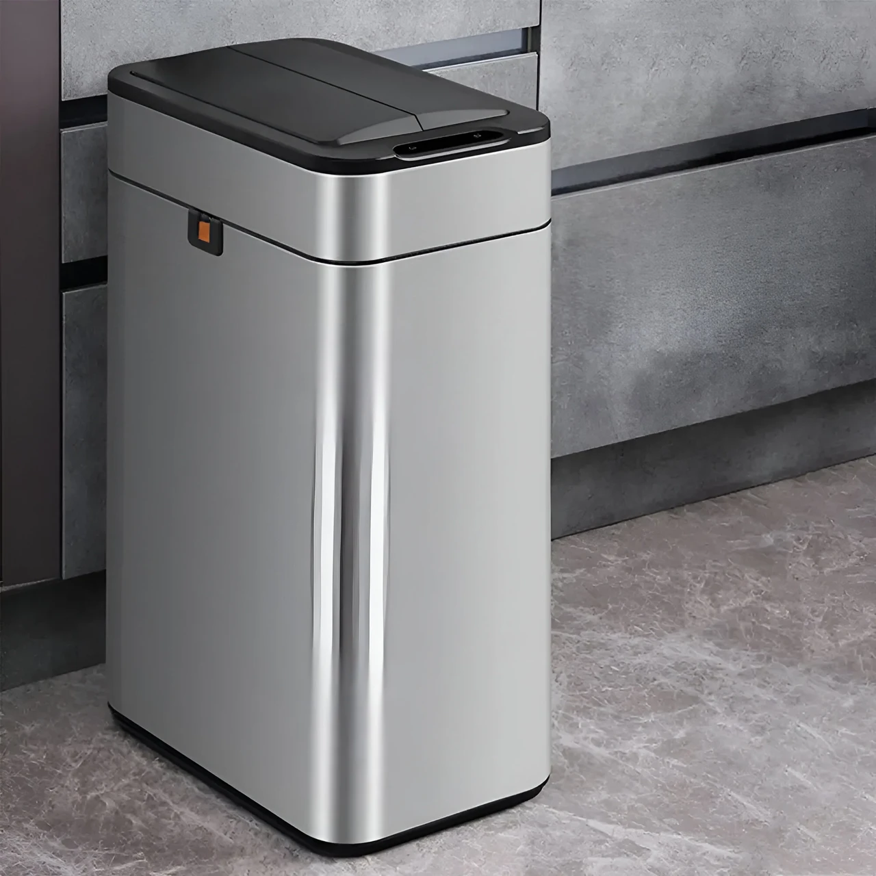 Сміттєве відро сенсорне 20 л Металевий (25879009) - фото 2 Сміттєве відро сенсорне 20 л Металевий (25879009) - фото 2
