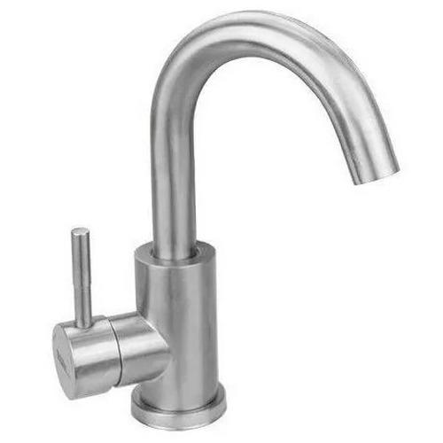 Смеситель для умывальника Wezer EKO1D-01 однорычажный Сатин (102260)