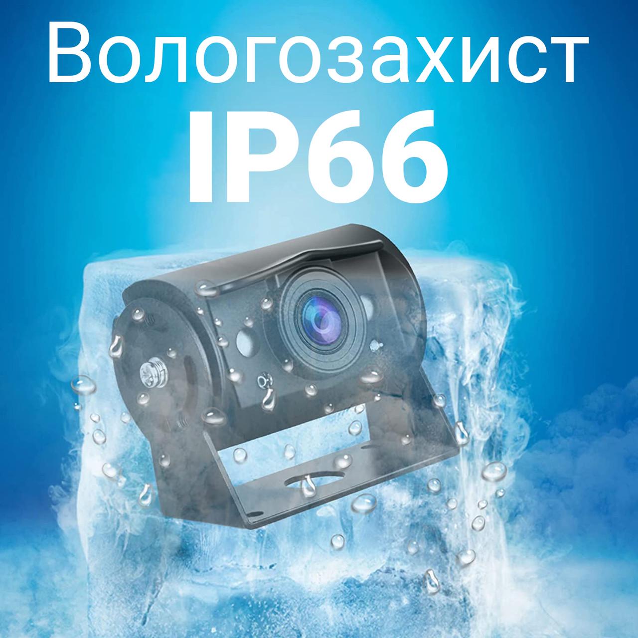 Система паркувальна Podofo A3153 з круговим оглядом на 4 камери та монітор 9" для вантажних автомобілів - фото 6