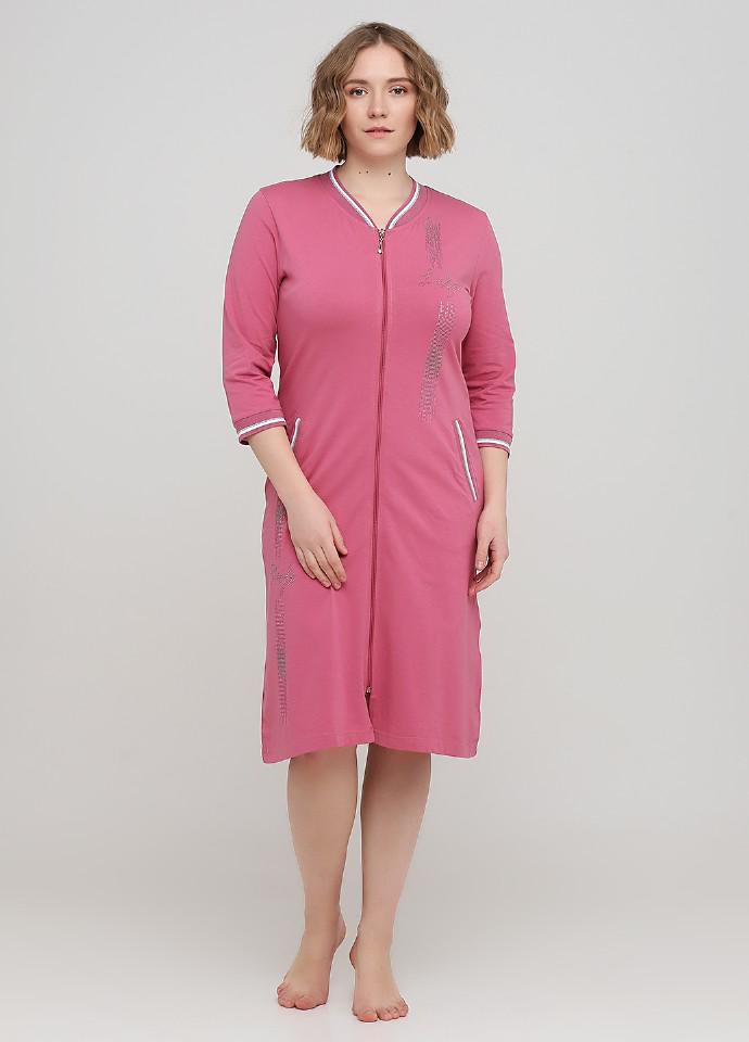 Халат Wild Love 3XL Пудровый (82399) Халат Wild Love 3XL Пудровый (82399)