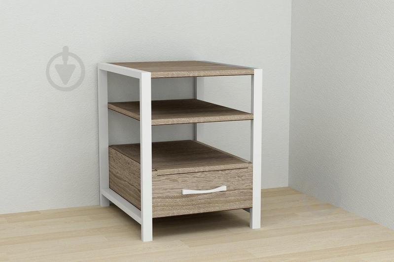 Тумба Ferrum-decor Вивьен 1/1 50x41x40 см Дуб Сонома (XK00101)