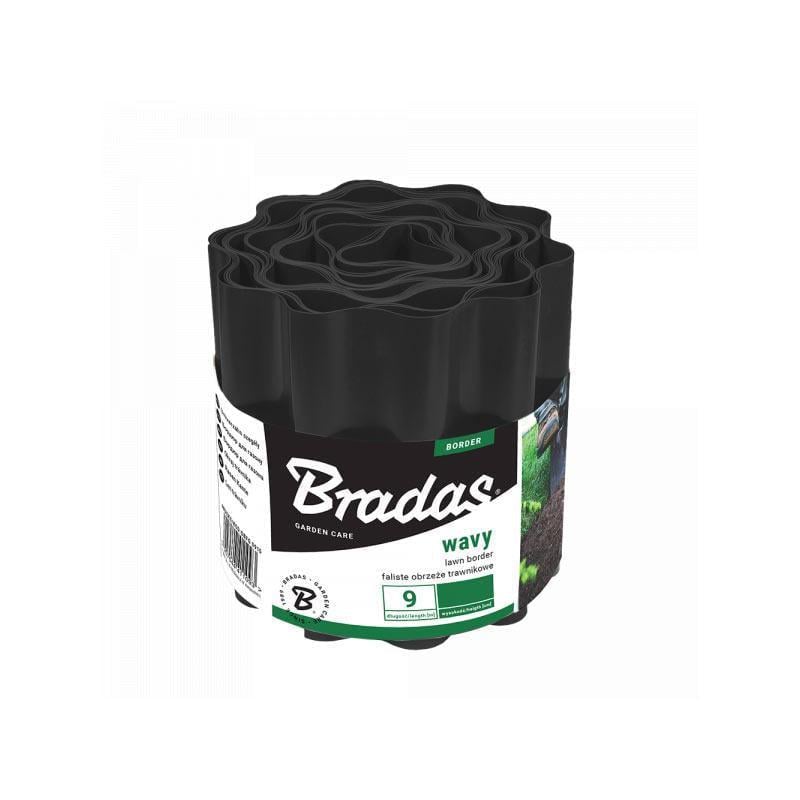 Бордюр волнистый газонный Bradas 9 м х 15 см Черный (OBFBK0915) Бордюр волнистый газонный Bradas 9 м х 15 см Черный (OBFBK0915)