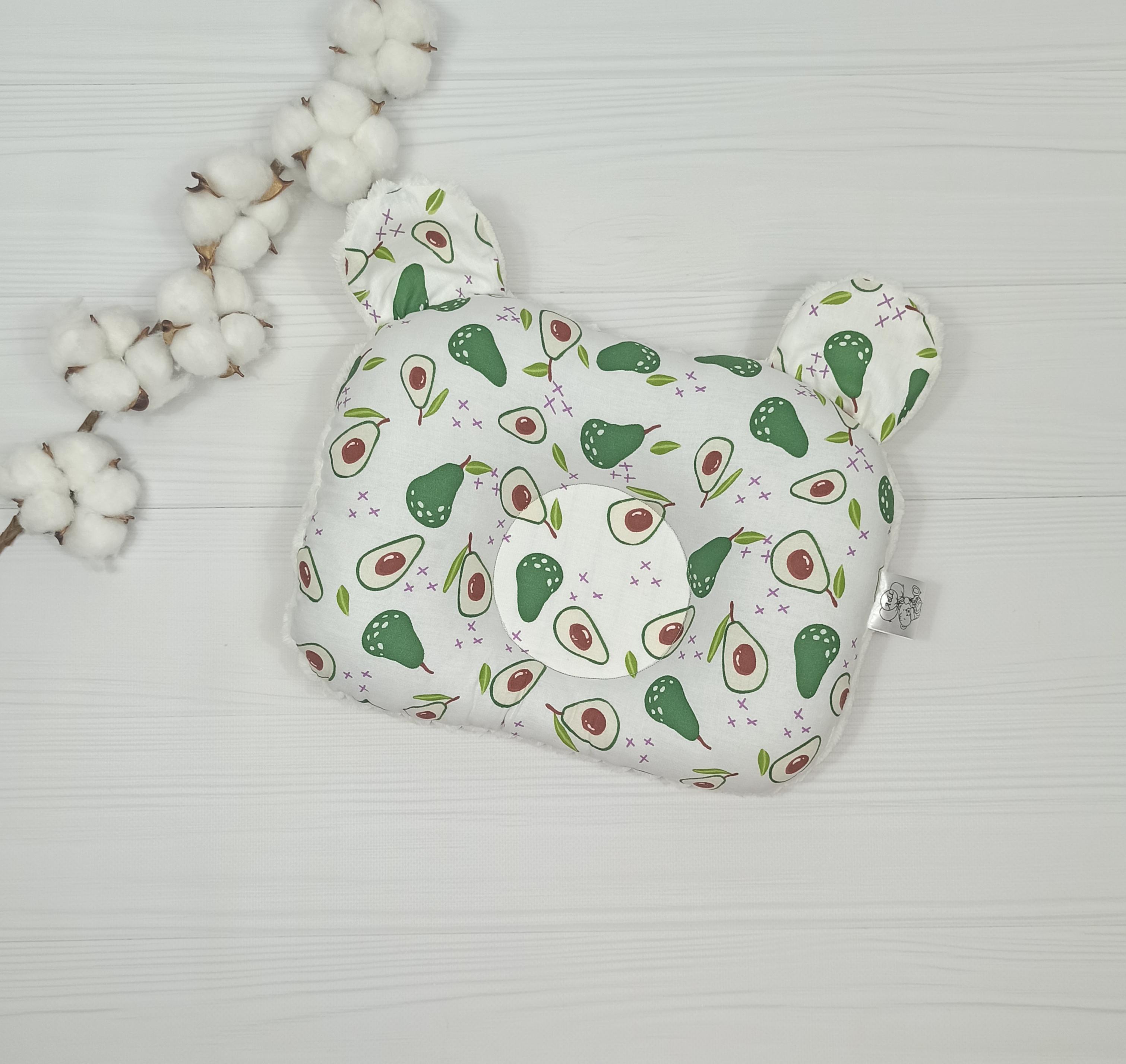 Подушка детская ортопедическая a.l.babybox Авокадо 24x32 см Зеленый (PO 18167839)