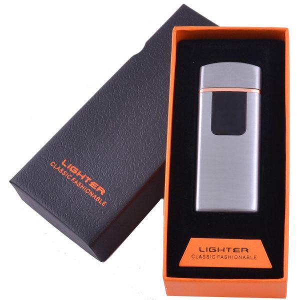 Зажигалка электрическая High Light USB в подарочной упаковке Silver (32161985)