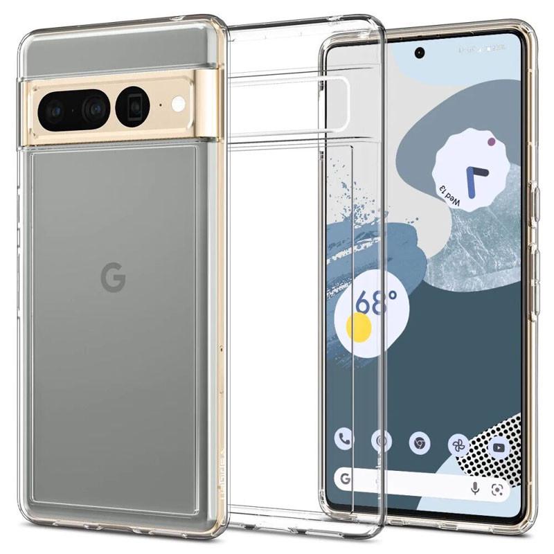 Противоударный чехол SGP Ultra Hybrid для Google Pixel 7 Pro Прозрачный