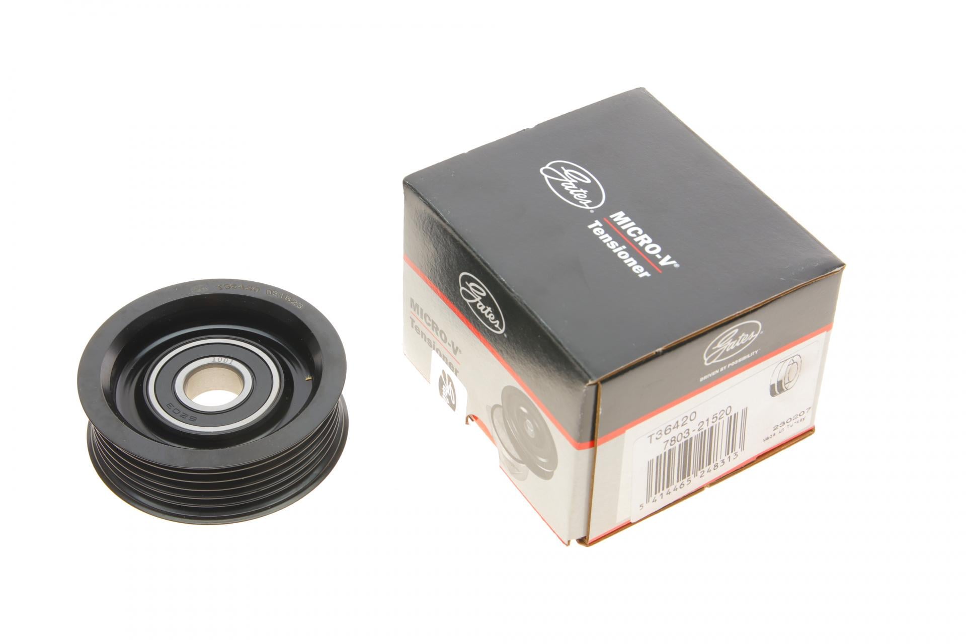 Ролик генератора GATES Mazda 3 1.3/1.6 03-14 паразитный 79х25 мм (T36420 GATES) Ролик генератора GATES Mazda 3 1.3/1.6 03-14 паразитный 79х25 мм (T36420 GATES)