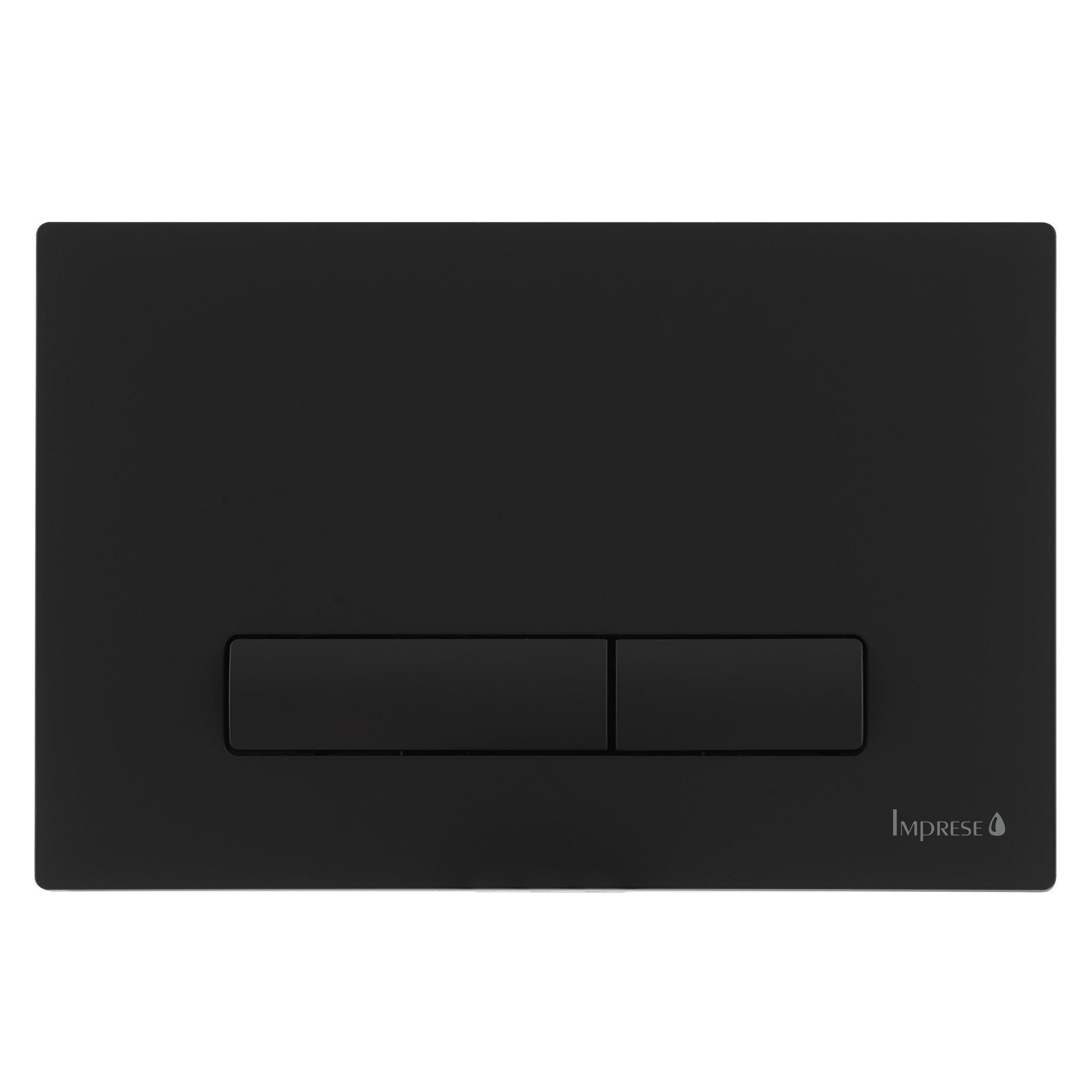 Клавіша змиву Imprese PANI OLIpure soft-touch Чорний (ANT-63470) Клавіша змиву Imprese PANI OLIpure soft-touch Чорний (ANT-63470)