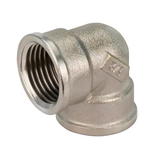 Колено ВВ Karro 1/2" никелированное