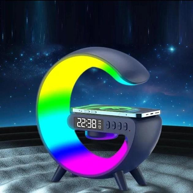 Лампа-нічник настільна G-Smart Light G63 RGB світлодіодна Чорний (14378520) - фото 3