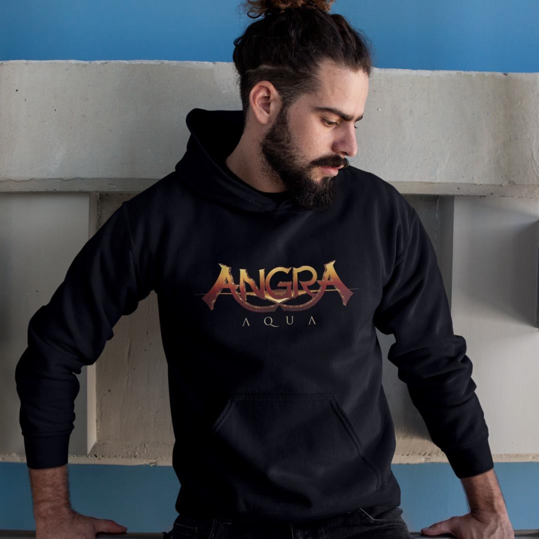 Худи флисовый унисекс Angra Aqua 2010 XL Черный